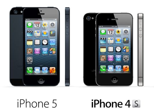 iPhone 5 vs 4s iPhone 5 vs 4s