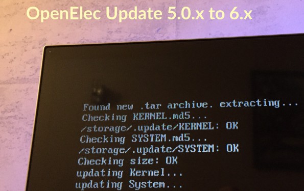 OpenElec Update Raspberry Pi