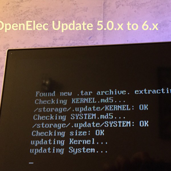 OpenElec Update Raspberry Pi